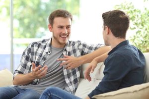 a person undergoing Motivational Interviewing Therapy