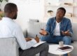 person in counseling learning about harm reduction for addiction